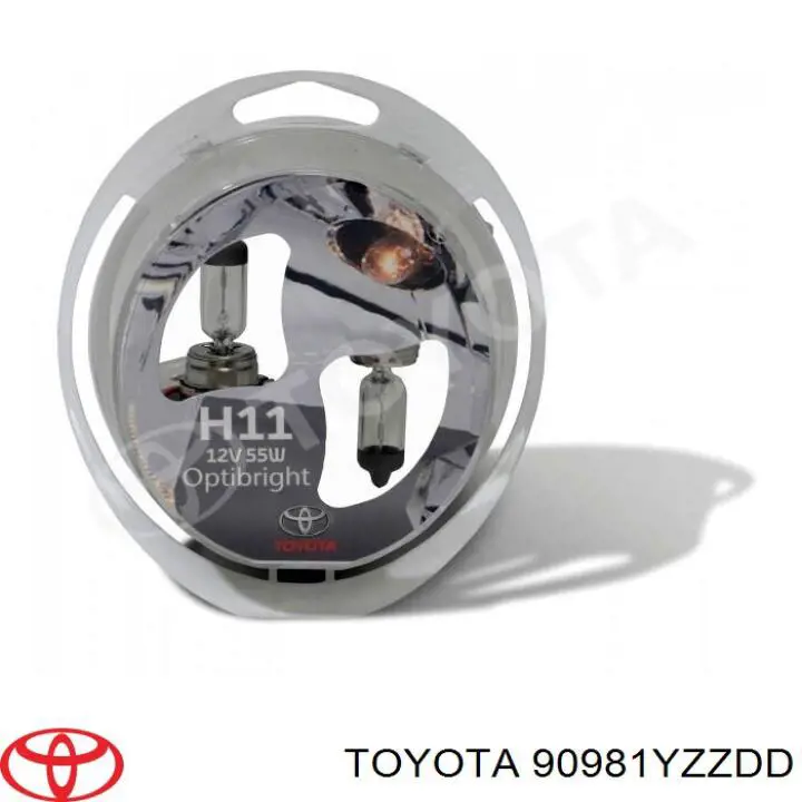 Лампочки в противотуманки Toyota 90981YZZDD цена, от 24.96 USD