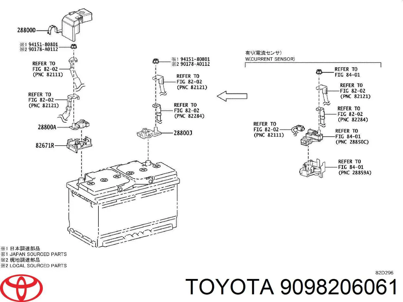 9098206061 Toyota 