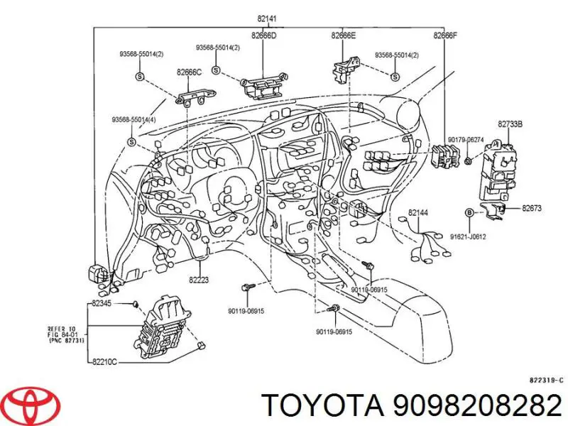 Купить 9098208282 Toyota 