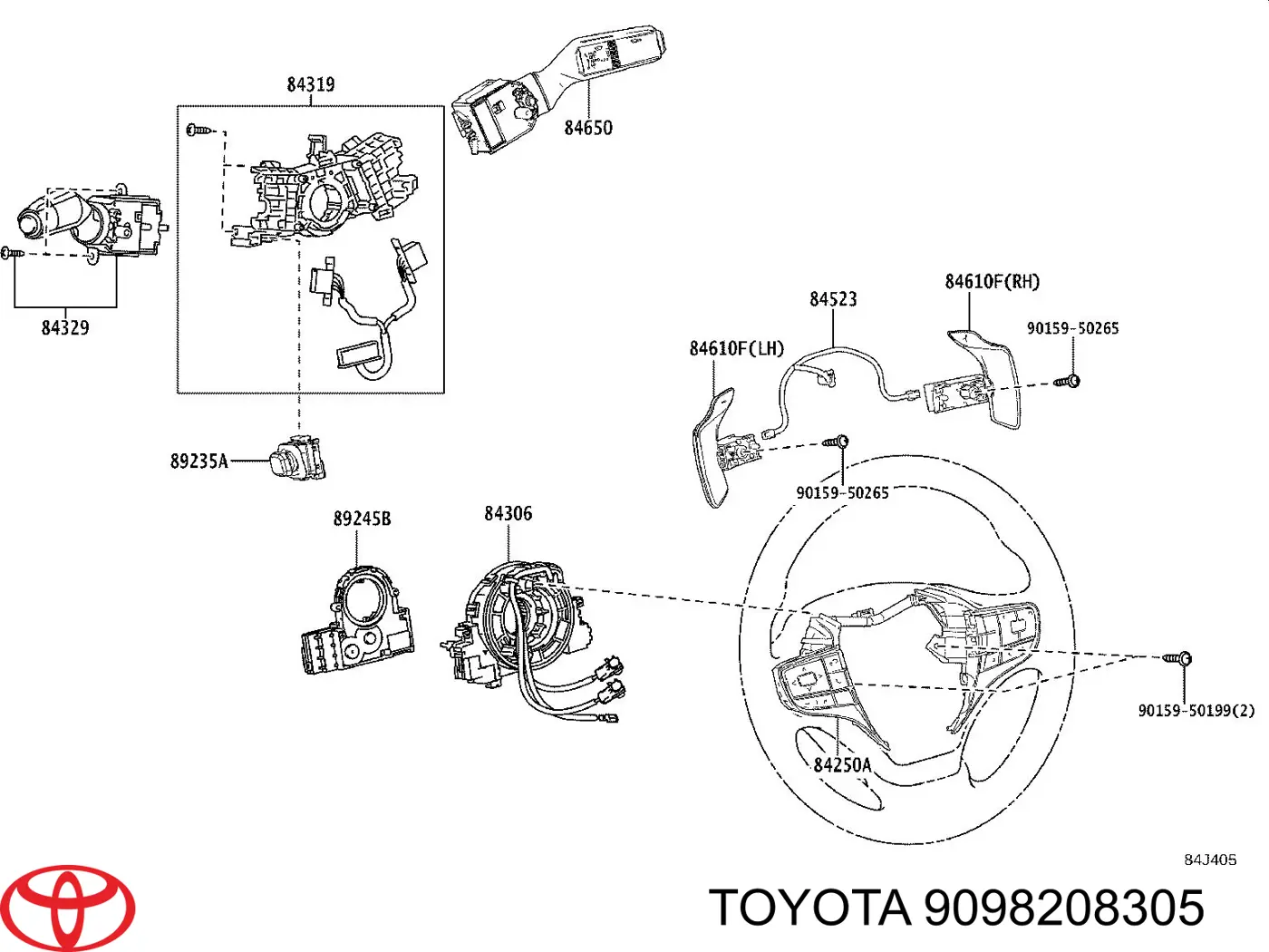 9098208305 Toyota 