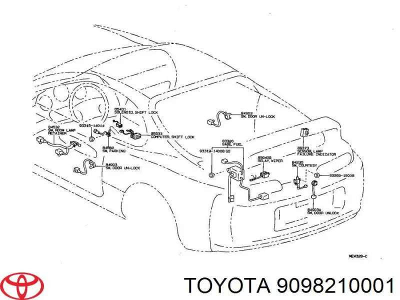  9098210001 Toyota