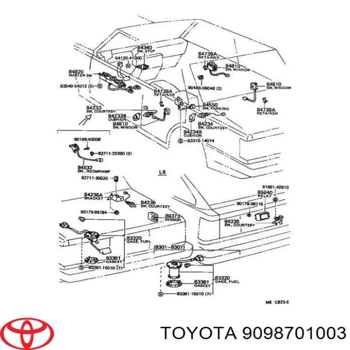  9098701003 Toyota