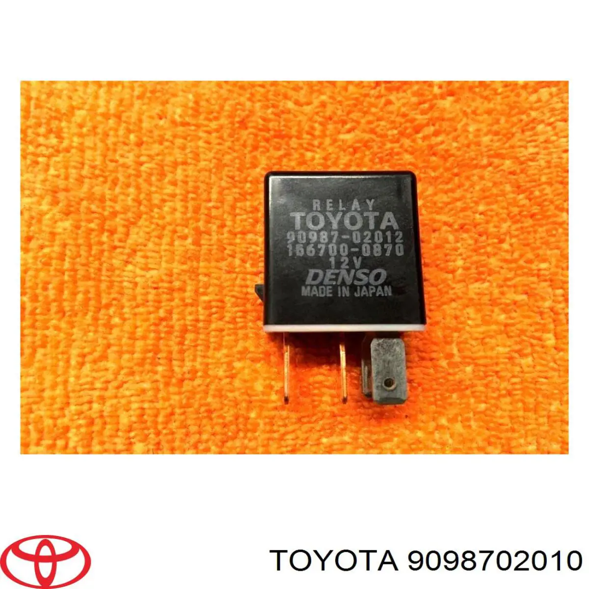 9098702010 Toyota relê de ventilador