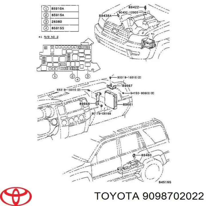  9098702022 Toyota