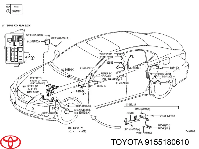 Купить 9155180610 Toyota 