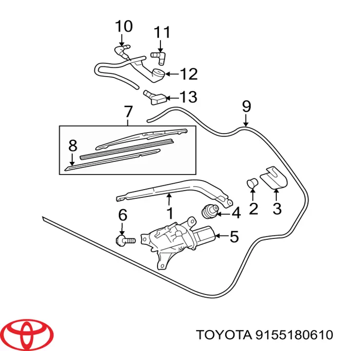  Toyota 9155180610 цена, от 6.65 USD