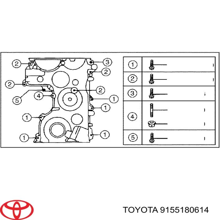 9155180614 Toyota 