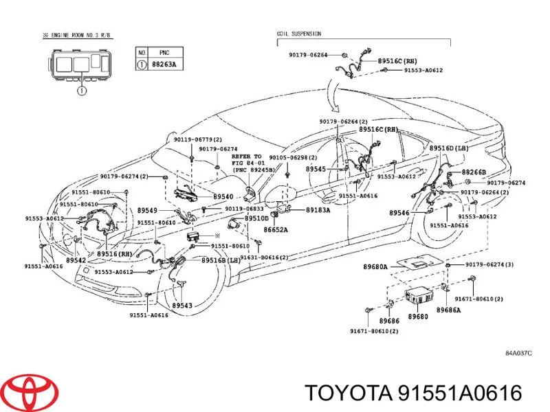 91551A0616 Toyota 