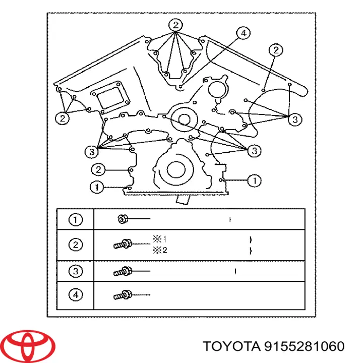  9155281060 Toyota