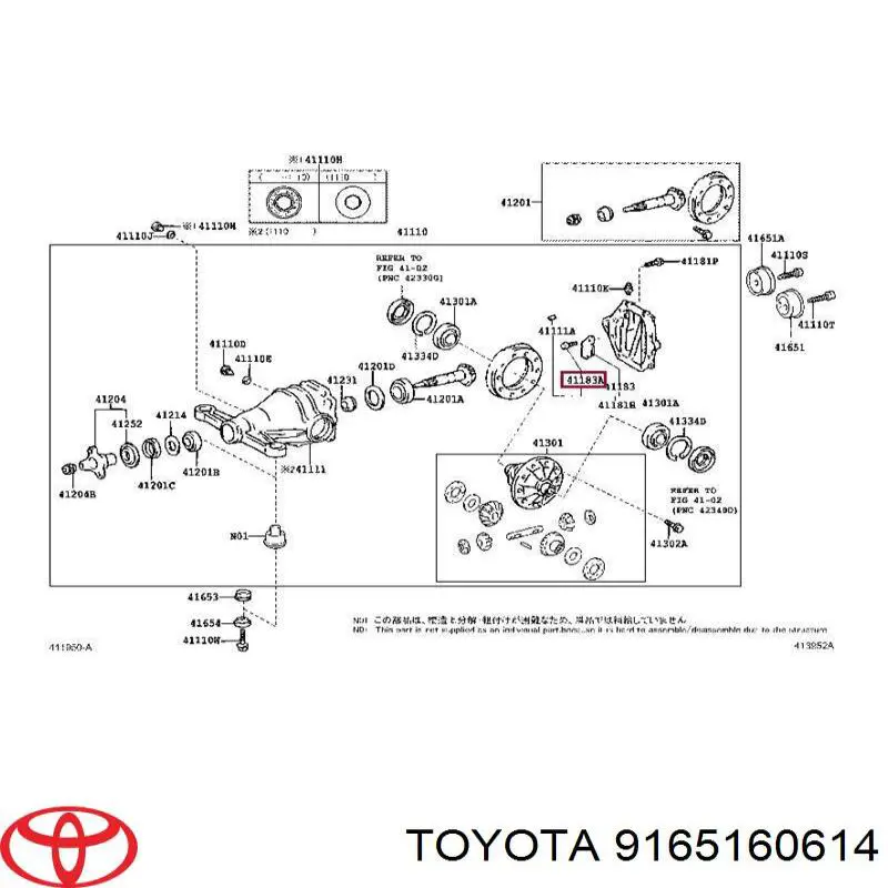 9165160614 Toyota 