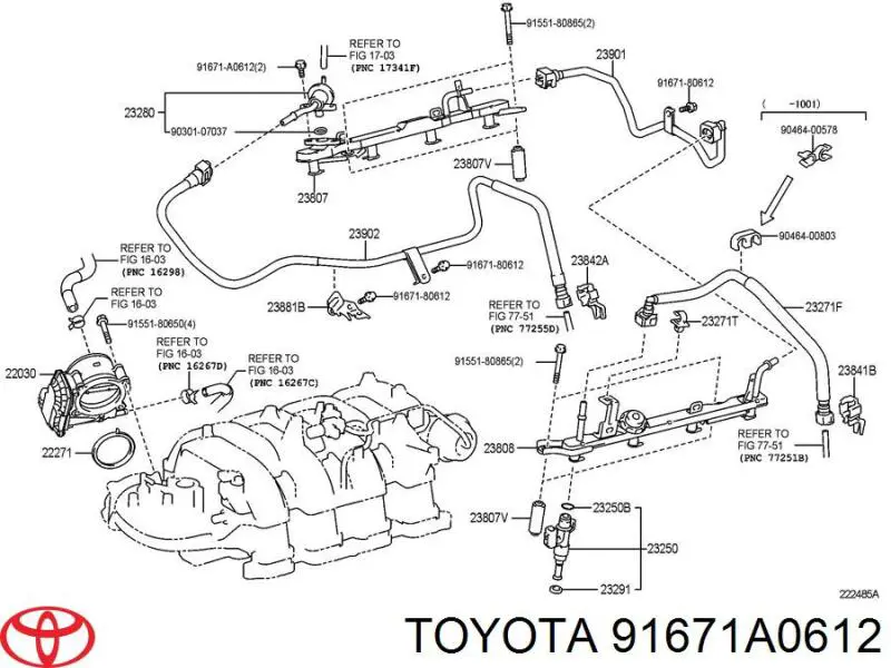  91671A0612 Toyota