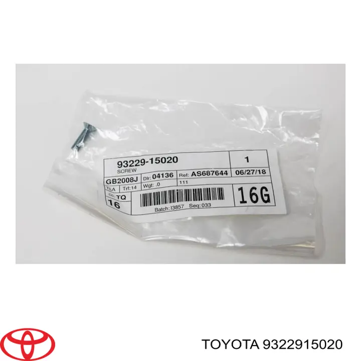  Toyota 9322915020 цена, от 1.42 USD