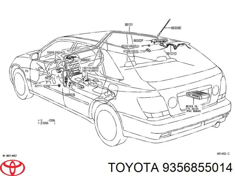  Toyota 9356855014 цена, от 0.48 USD