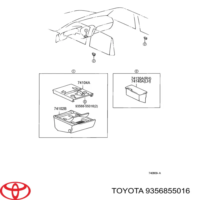  9356855016 Toyota