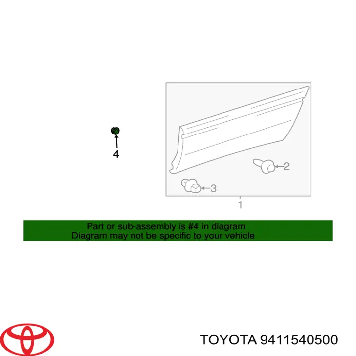  9411540500 Toyota