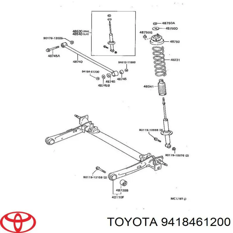  9418461200 Toyota