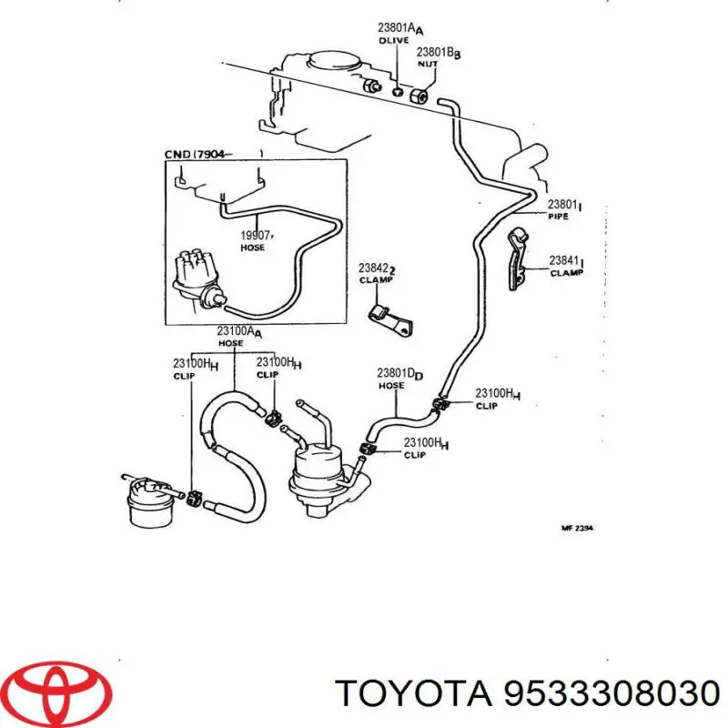  Toyota 9533308030 цена, от 13.94 USD