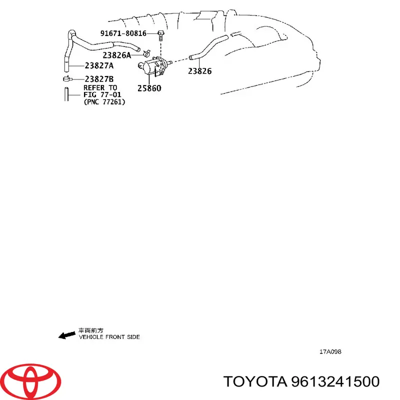 9613241500 Toyota 