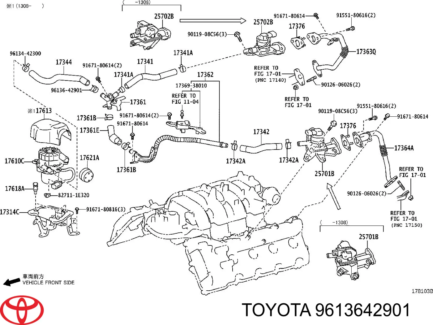  Toyota 9613642901 цена, от 3.94 USD