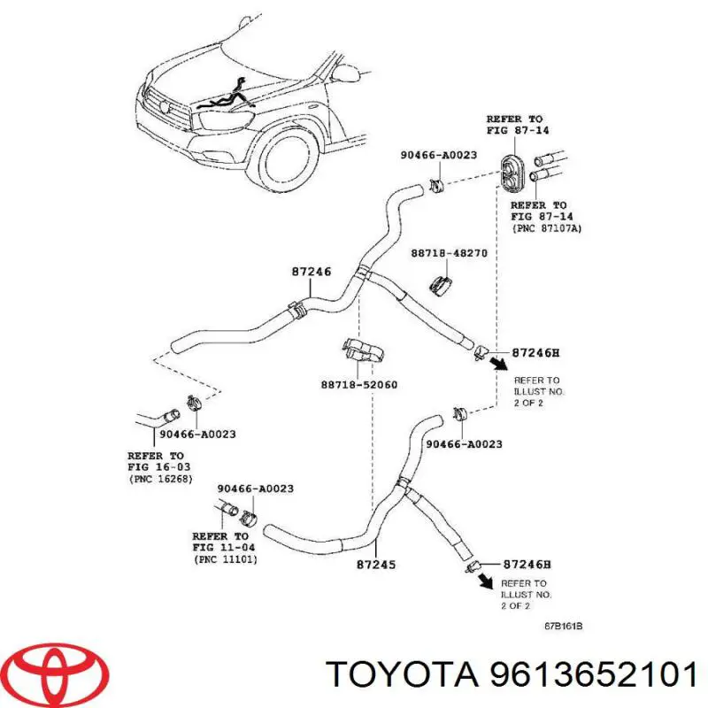 9613652101 Toyota 