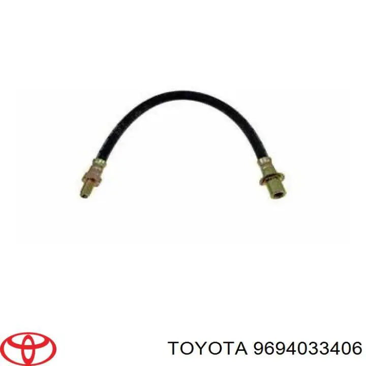 Задний тормозной шланг 9694033406 Toyota