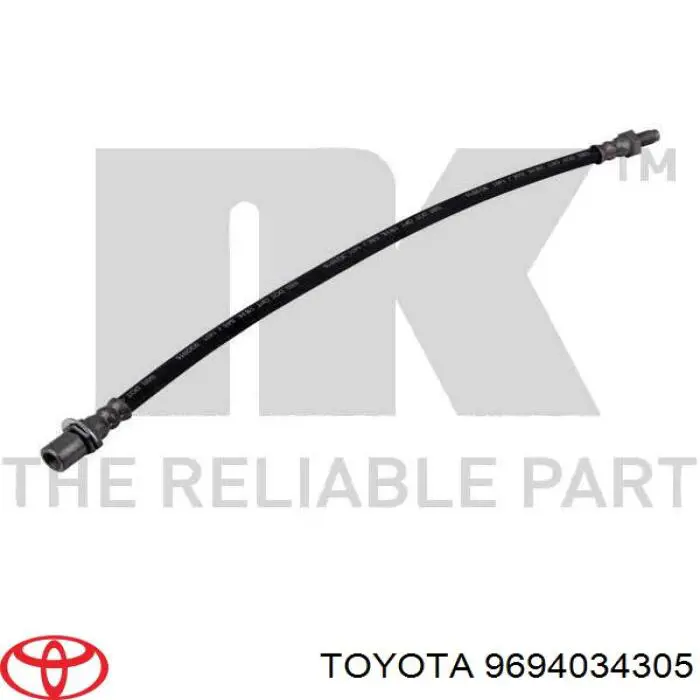 Тормозной шланг задний Toyota 9694034305 цена, от 10.51 USD
