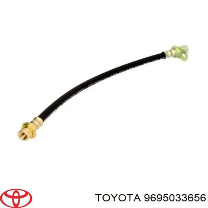 Шланг тормозной передний 9695033656 Toyota