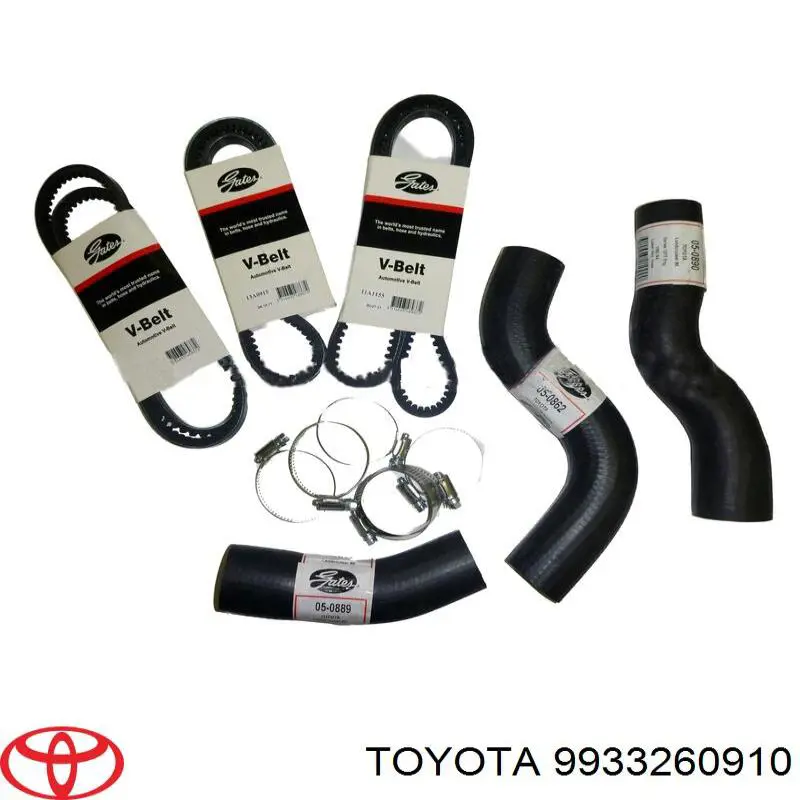 Ремень генератора 9933260910 Toyota
