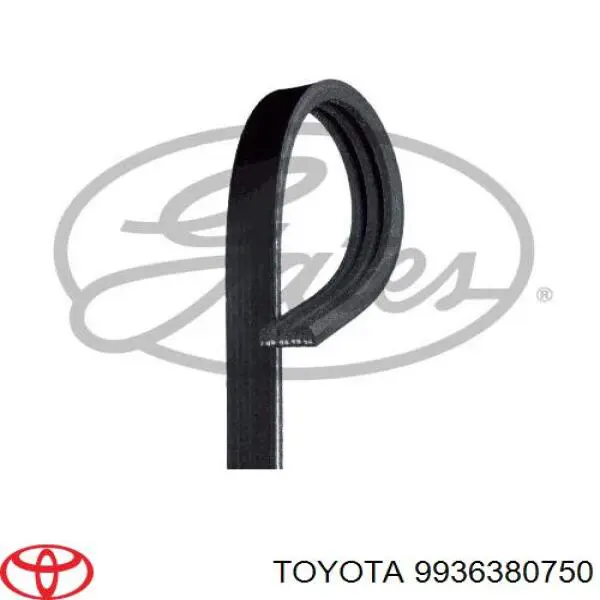 Ремень генератора 9936380750 Toyota