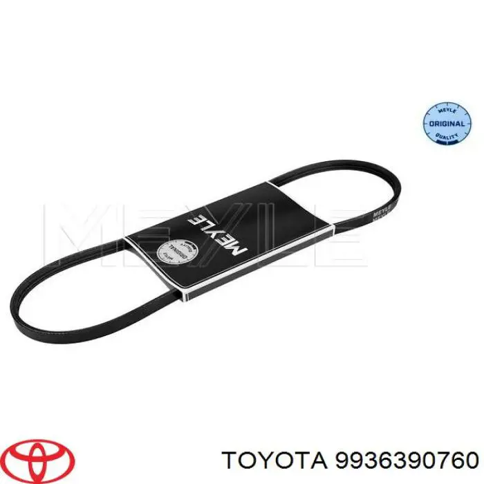 Correa trapezoidal 9936390760 Toyota