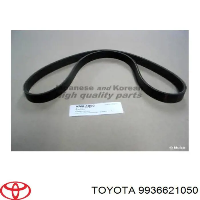 Correa trapezoidal 9936621050 Toyota