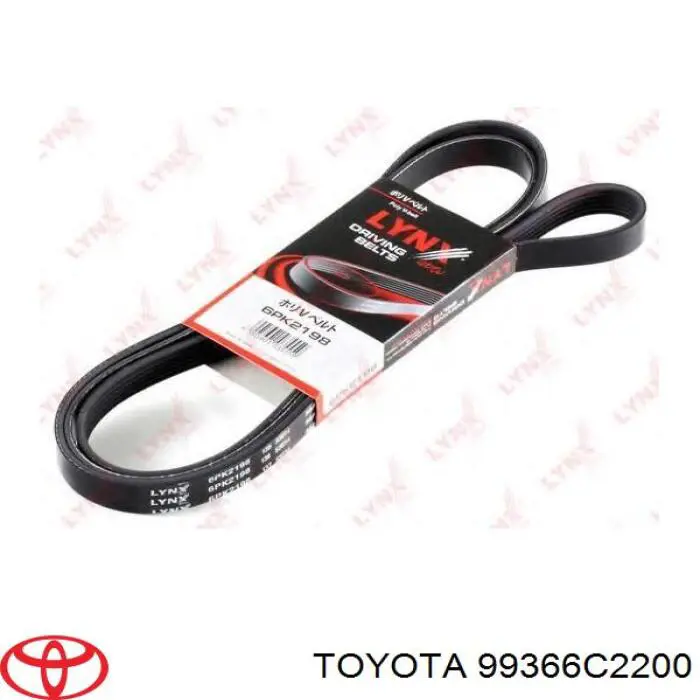99366C2200 Toyota Поликлиновый ремень