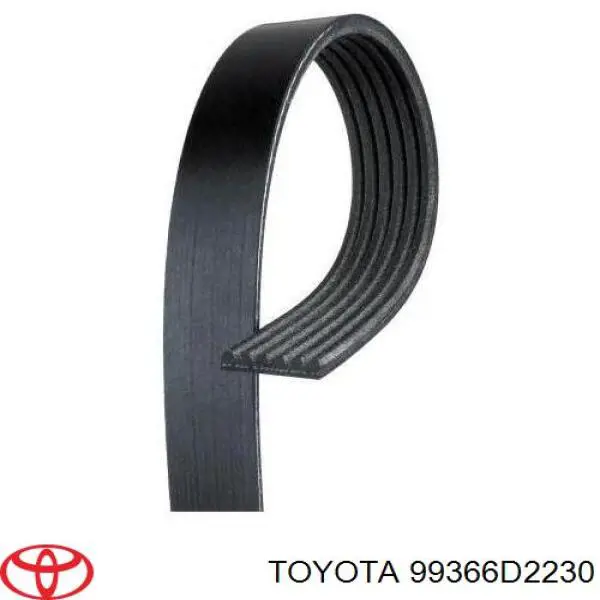 Ремень генератора 99366D2230 Toyota