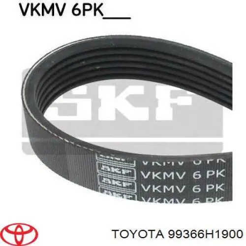 Ремень генератора VB6PK1900 Sato Tech