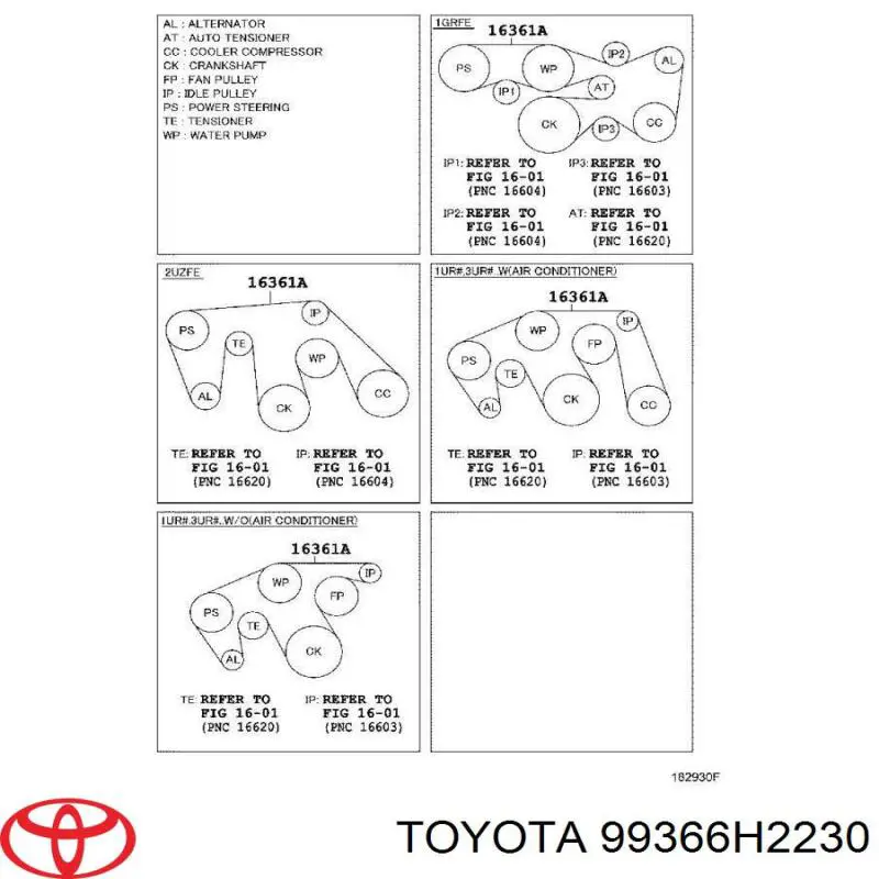 99366H2230 Toyota