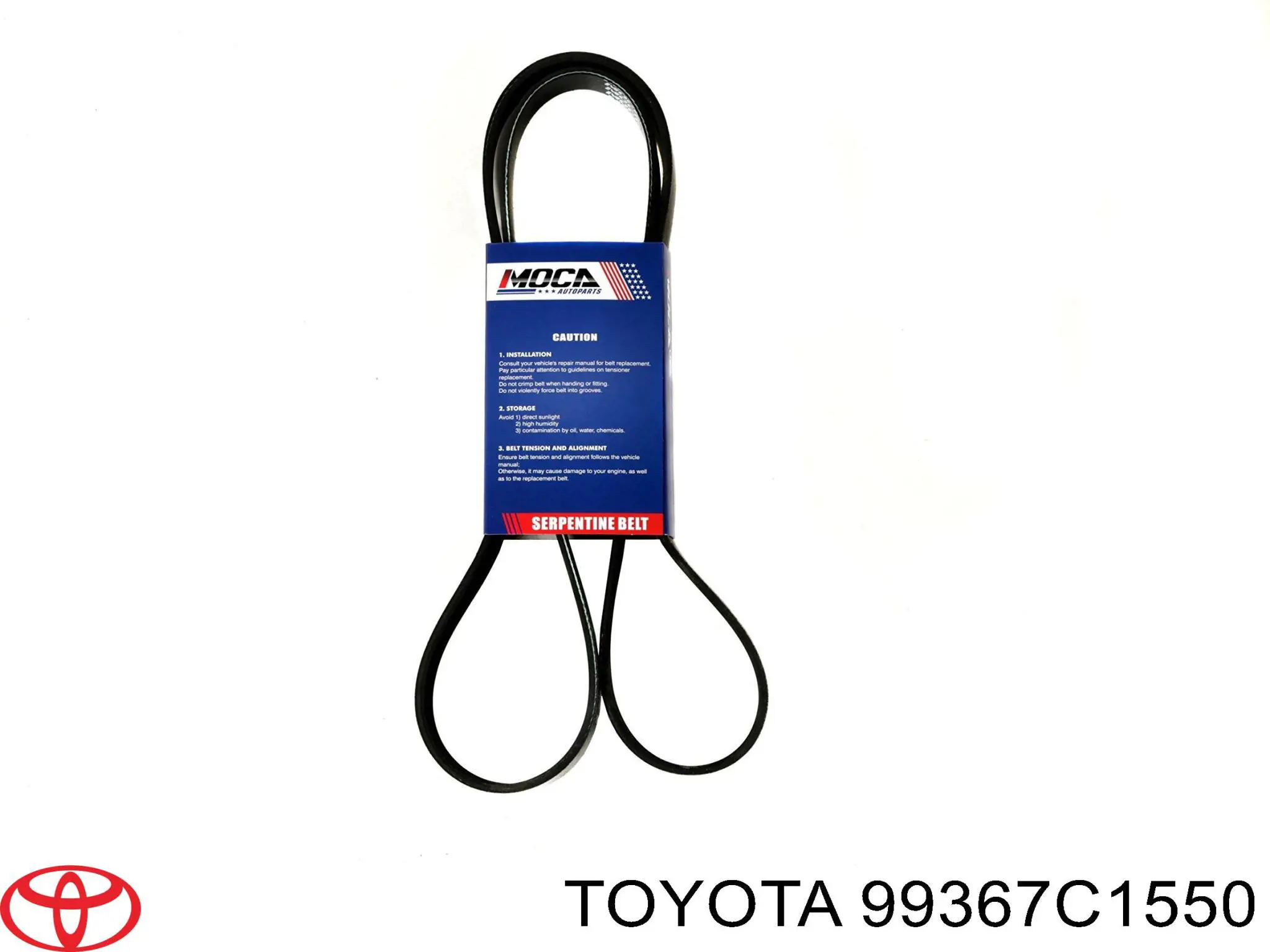 Клиновый ремень Toyota 99367C1550 цена, от 20.32 USD