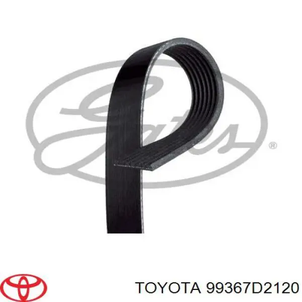 Клиновый ремень Toyota 99367D2120 цена, от 21.38 USD