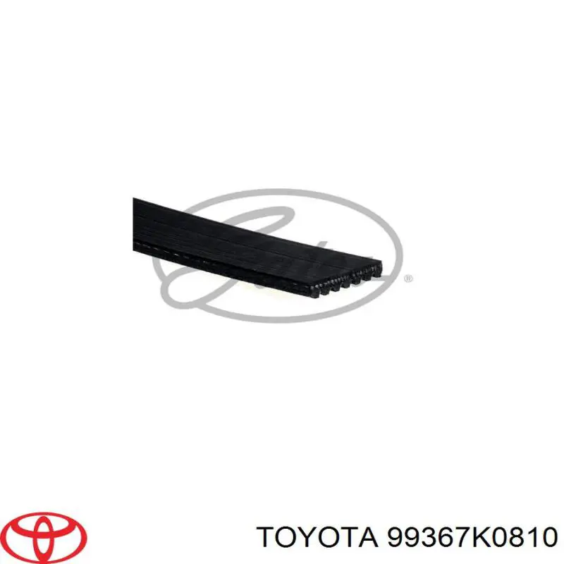 Клиновый ремень Toyota 99367K0810 цена, от 41.85 USD