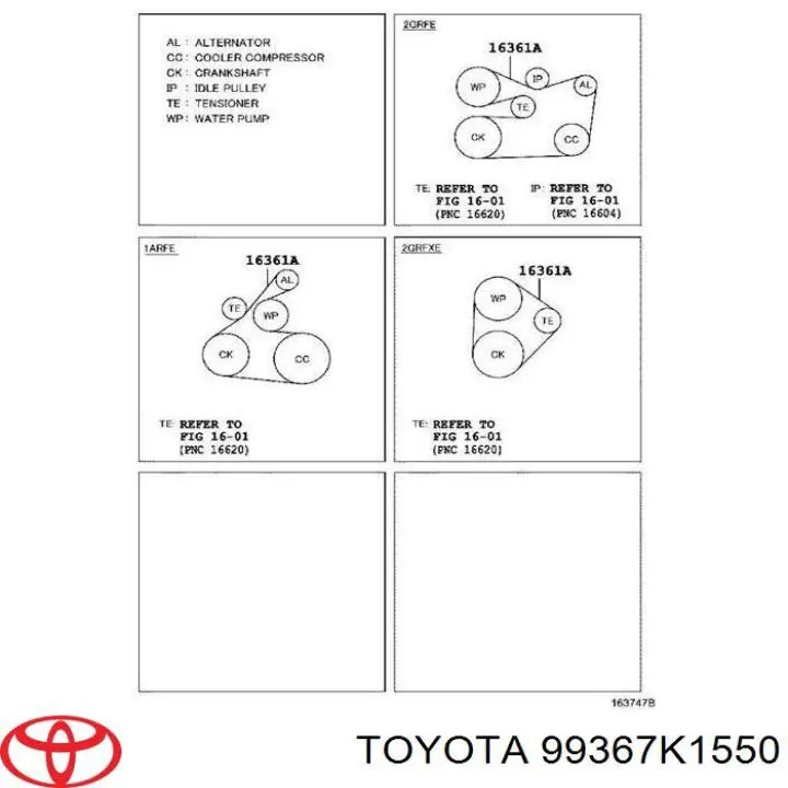 99367K1550 Toyota/Lexus