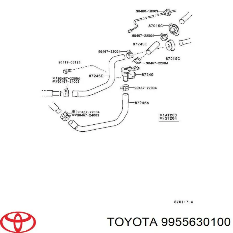 Купить 9955630100 Toyota 