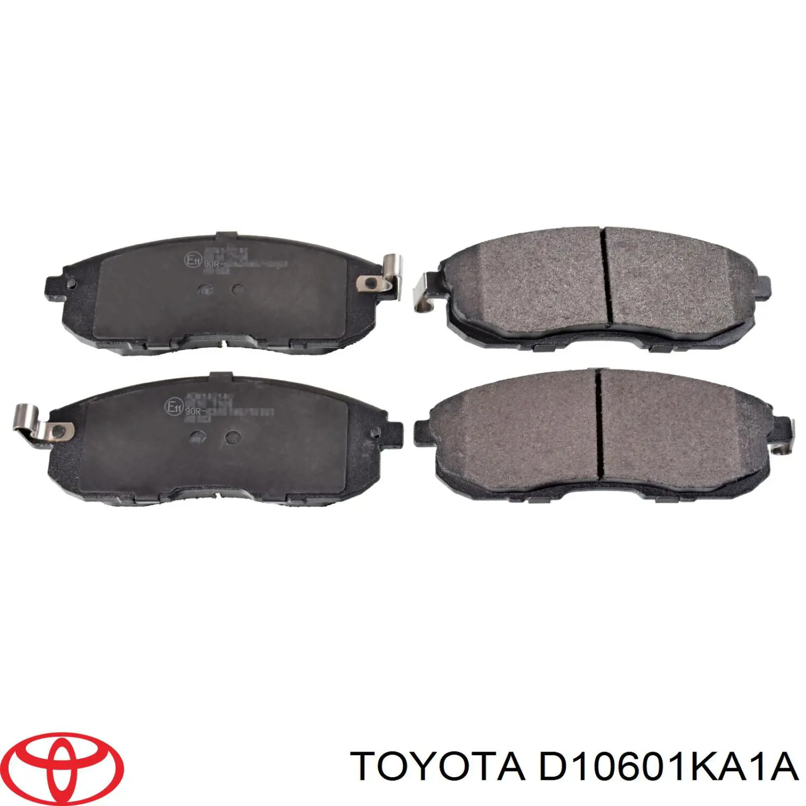 Передние тормозные колодки D10601KA1A Toyota