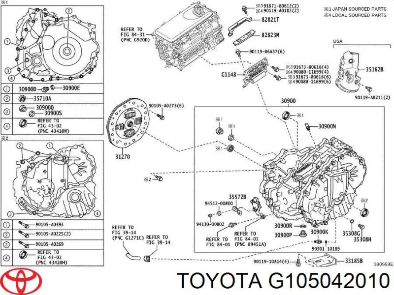  G105042010 Toyota