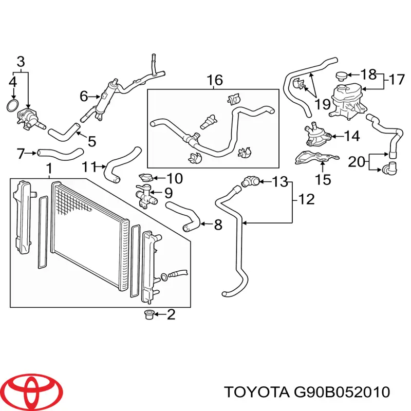 G90B052010 Toyota 