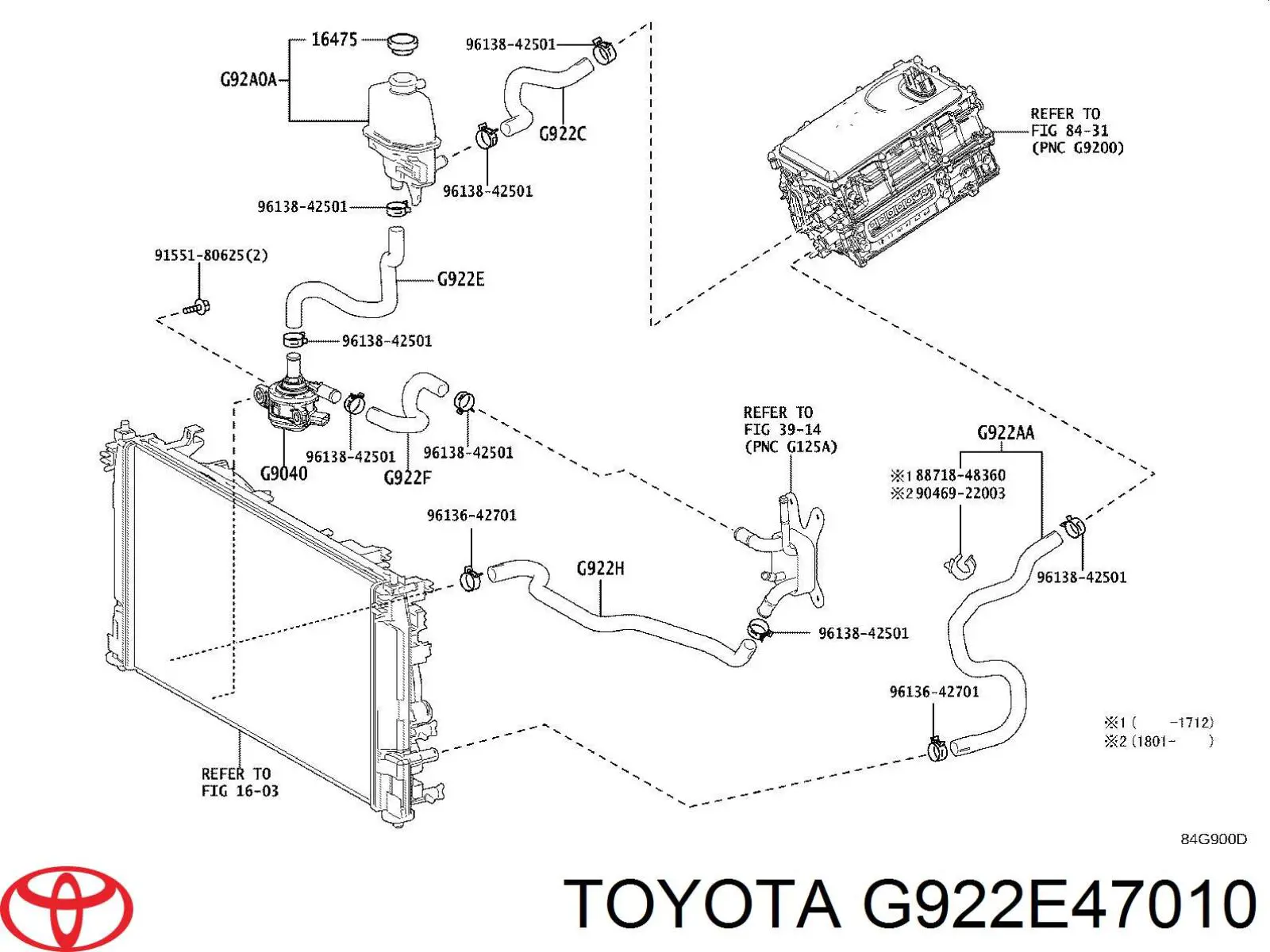  G922E47010 Toyota