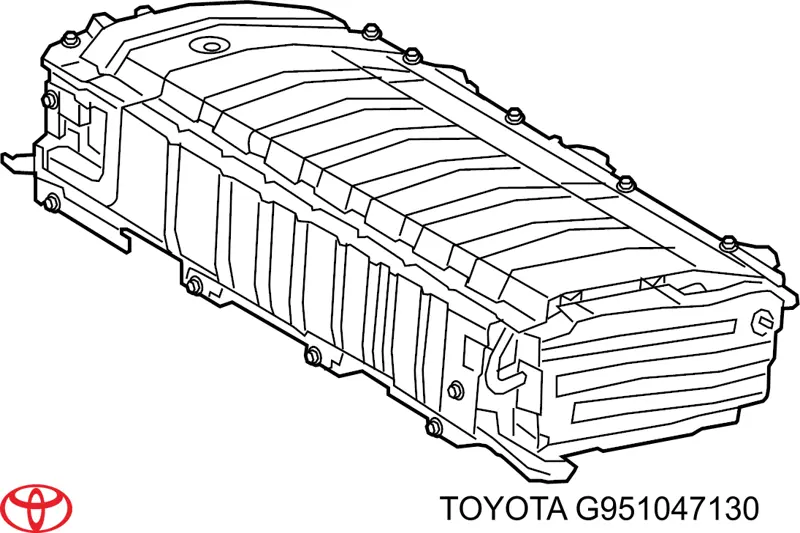 G928076040 Toyota módulo de bateria recarregável de carro elétrico