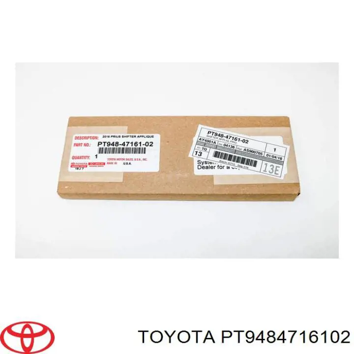 Купить PT9484716102 Toyota 