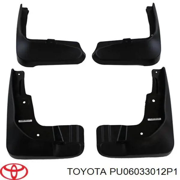 Брызговики передние и задние Toyota Camry VII седан (V50) (2011 - 2018) цена, от 14.75 USD