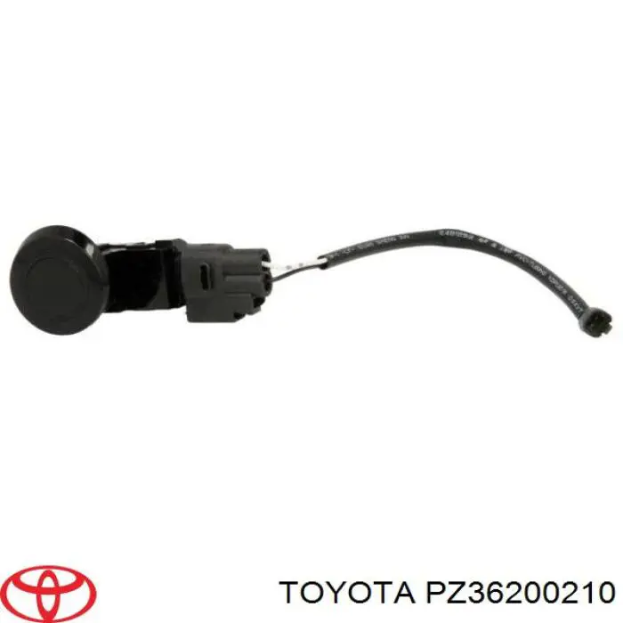 Датчик сигнализации парковки (парктроник) задний боковой PZ36200210 Toyota