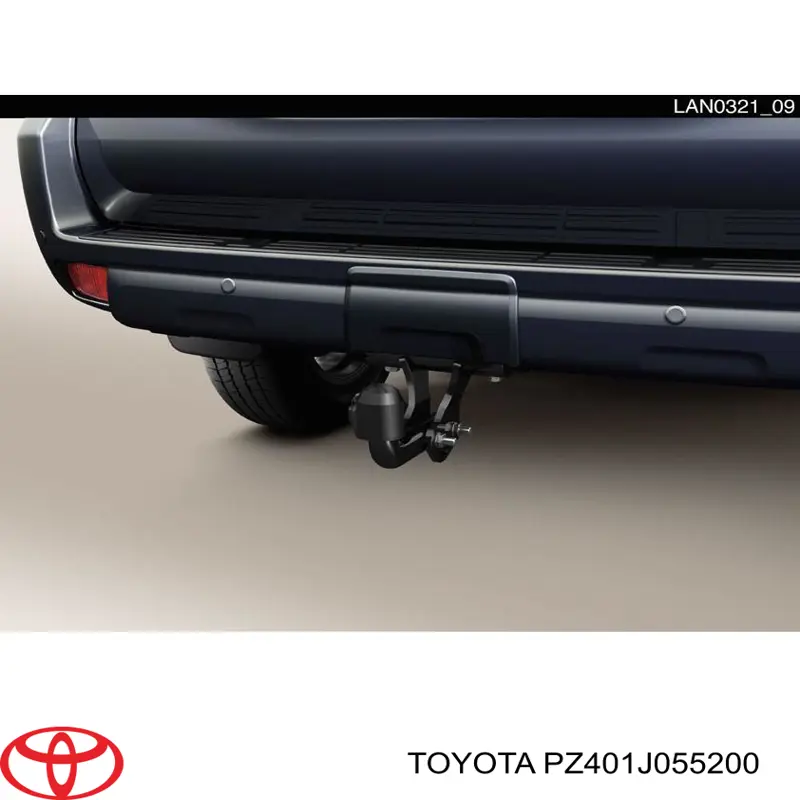 Фаркоп (шар) прицепного устройства Toyota PZ401J055200