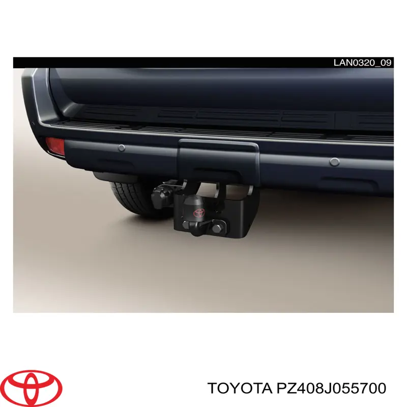 Фаркоп (шар) прицепного устройства Toyota PZ408J055700